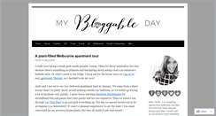 Desktop Screenshot of mybloggableday.com